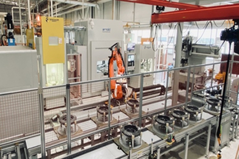 中科煜宸差速器殼體齒輪自動化激光焊接生產線助力汽車智能化、輕量化制造