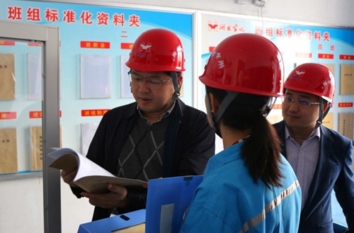 宜昌市國資委黨委委員、副主任曹紅國到股份公司開展主題教育調研(圖2)